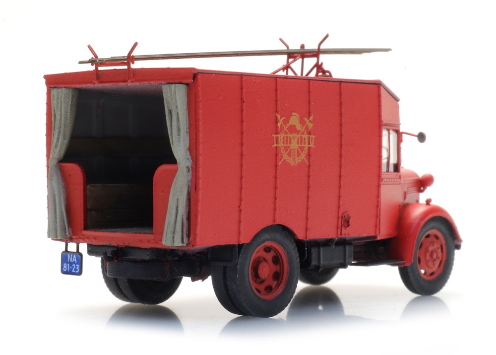 Austin K2 Feuerwehr Modell von Artitec 1:87