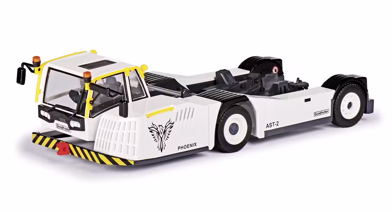 Goldhofer Ast-2 Phönix Flugzeugschlepper Modell von Conrad 1:50 eilbote-onlineshop - Agrarfox