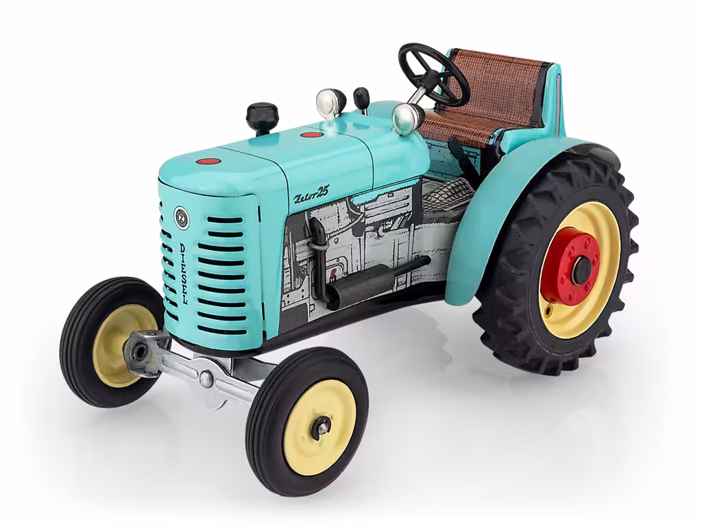 Zetor 25 Traktor blau-1
