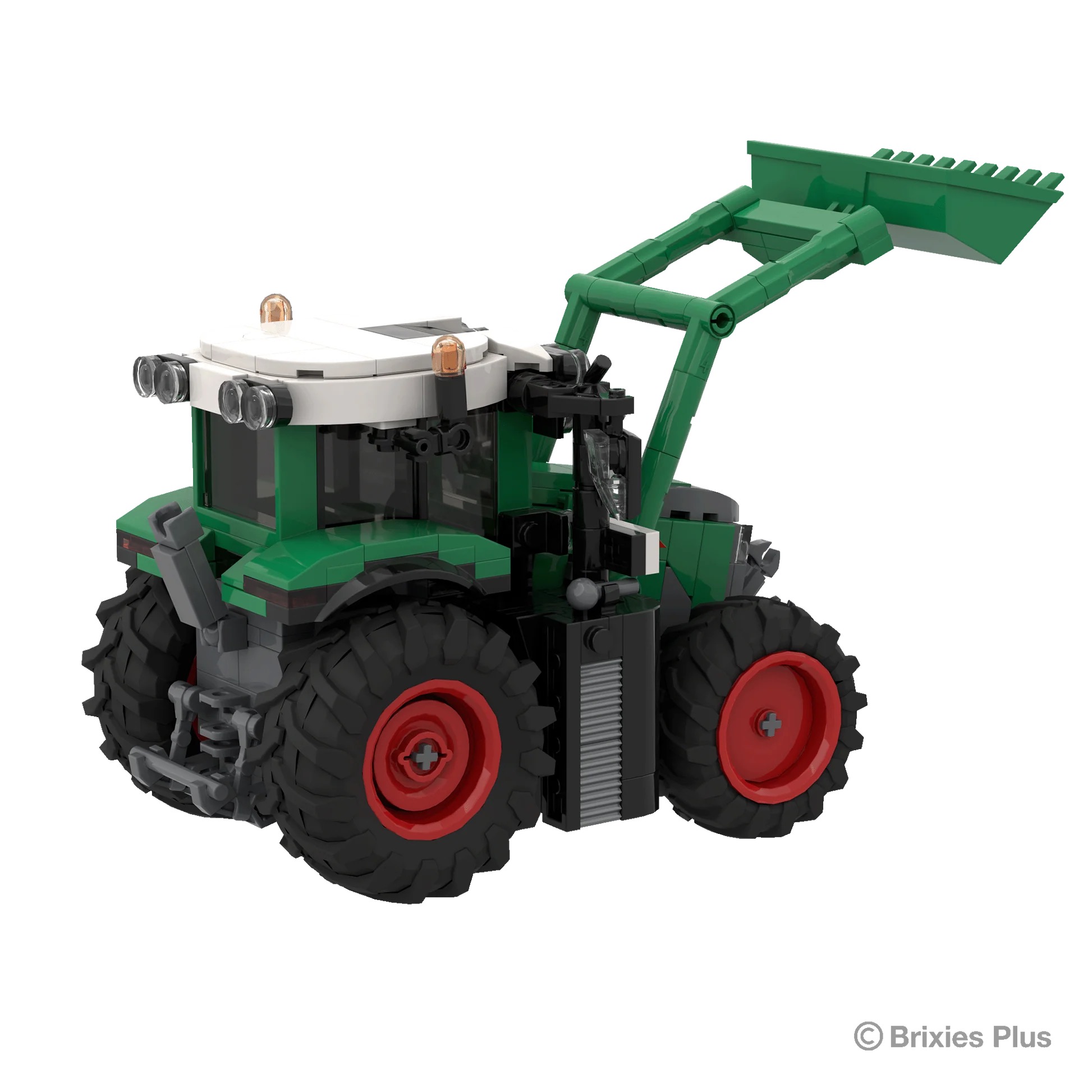 BRIXIES Plus Fendt Vario mit Frontlader Modell von Brixies Plus 1:32