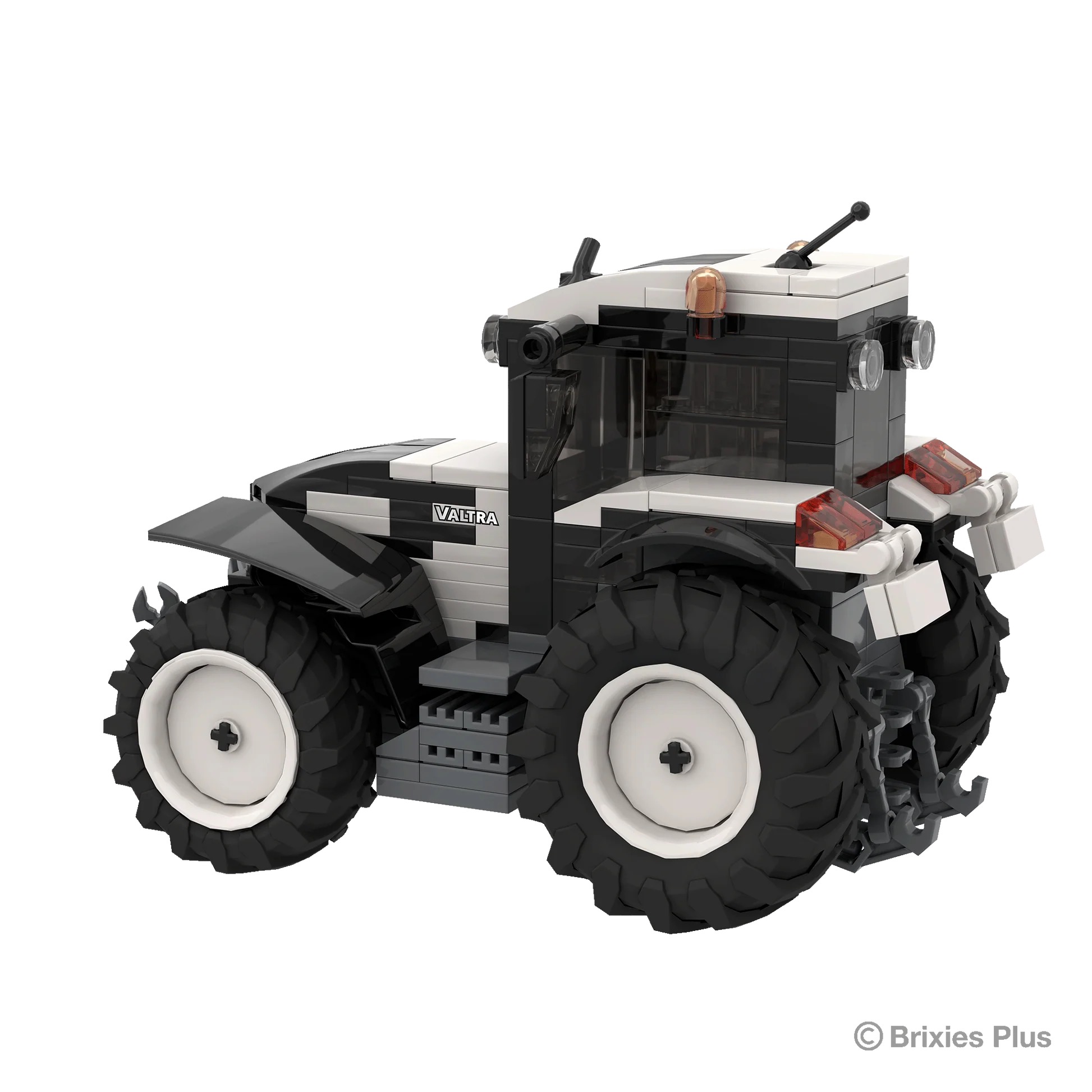 BRIXIES Plus Valtra T255 weiß Modell von Brixies Plus 1:32