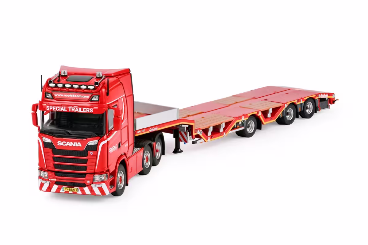 Scania S-Serie mit Nooteboom Redline Dreiachs-Tieflader  Modell von Imc Models 1:50 eilbote-onlineshop - Agrarfox