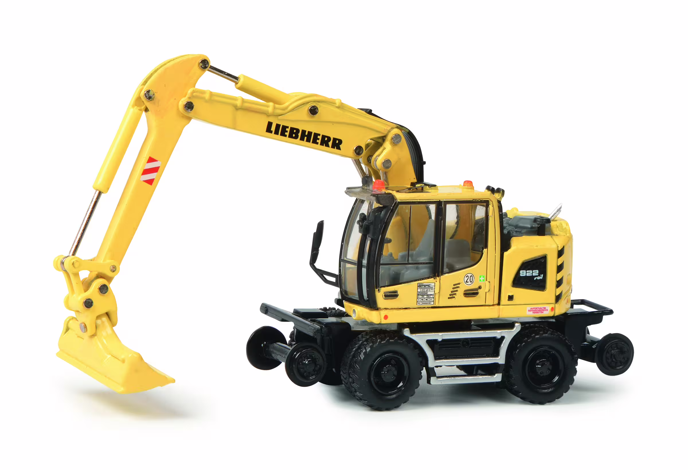 Liebherr A 922 Rail Zweiwegebagger Modell von Schuco 1:87 eilbote-onlineshop - Agrarfox