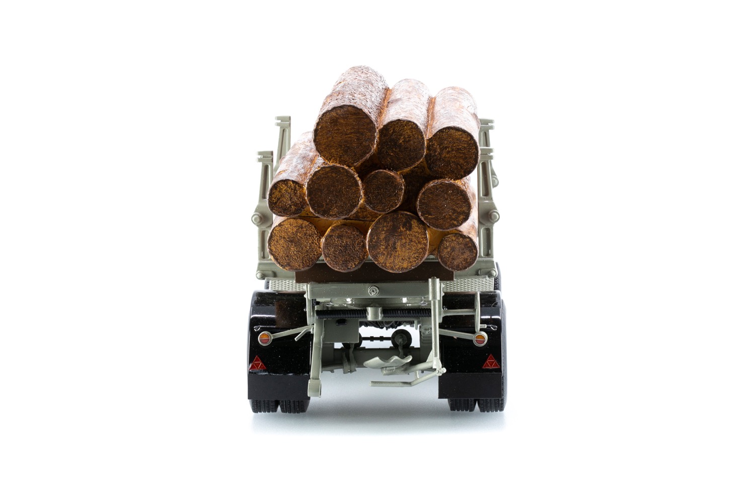 Hürlimann Industrietraktor D500 mit Langholzanhänger Modell von Ace 1:32