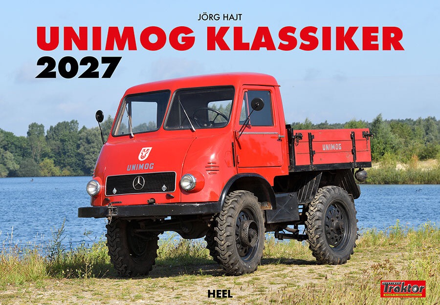 DA76931-1 Artikelname: Unimog Klassiker Monatskalender 2027 Originalhersteller: Mercedes-BenzUnimog Hersteller-Nr: 620543