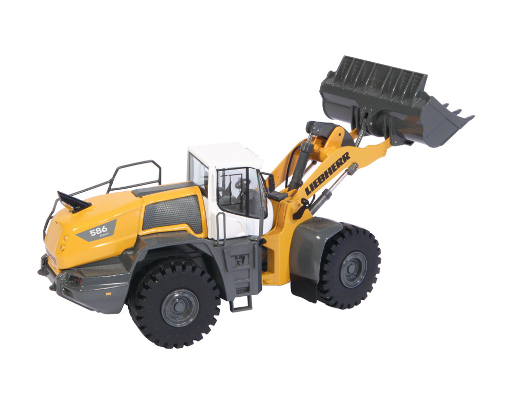 Liebherr L 586 Radlader neues Design Modell von NZG 1:50