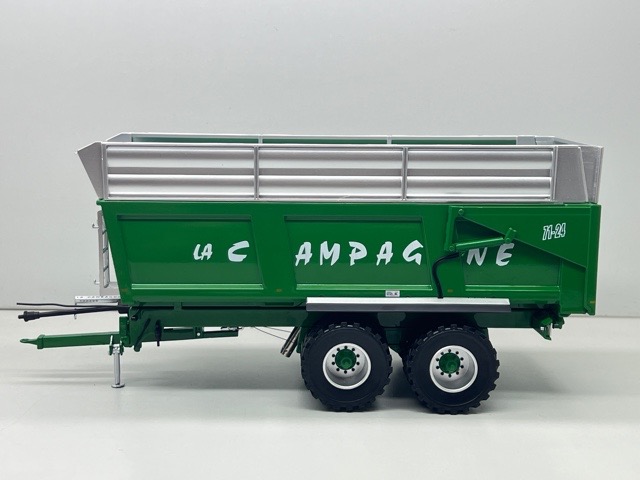 La Campagne Benne 71-24 grün Modell von Replicagri 1:32