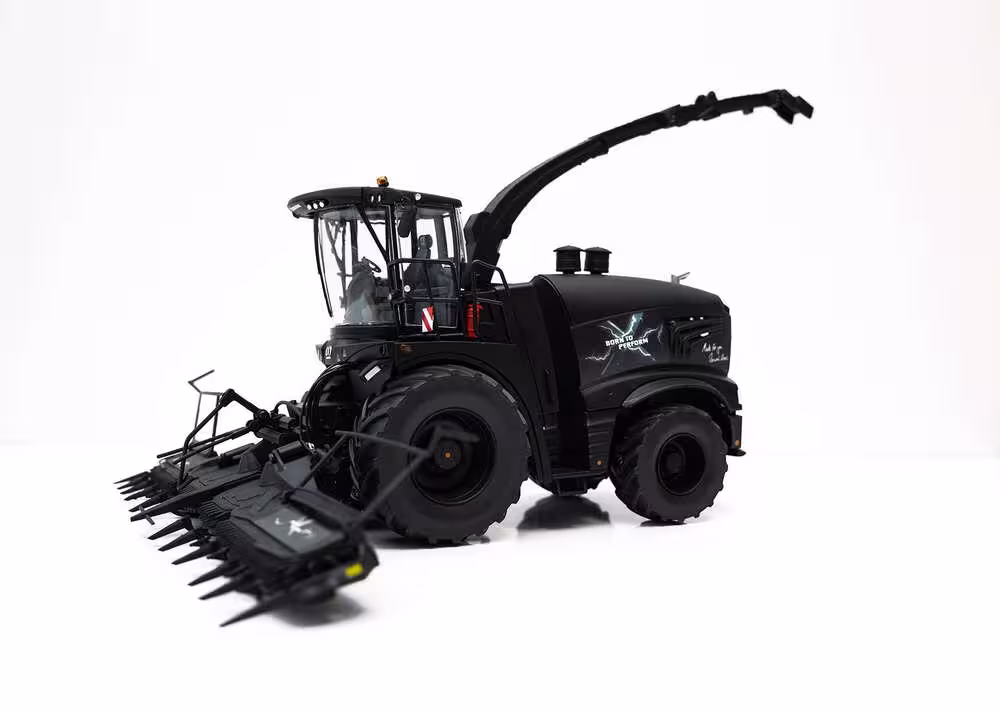 Krone BiG X 1180 „25 Jahre“ matt schwarz Modell von Ros 1:32 eilbote-onlineshop - Agrarfox