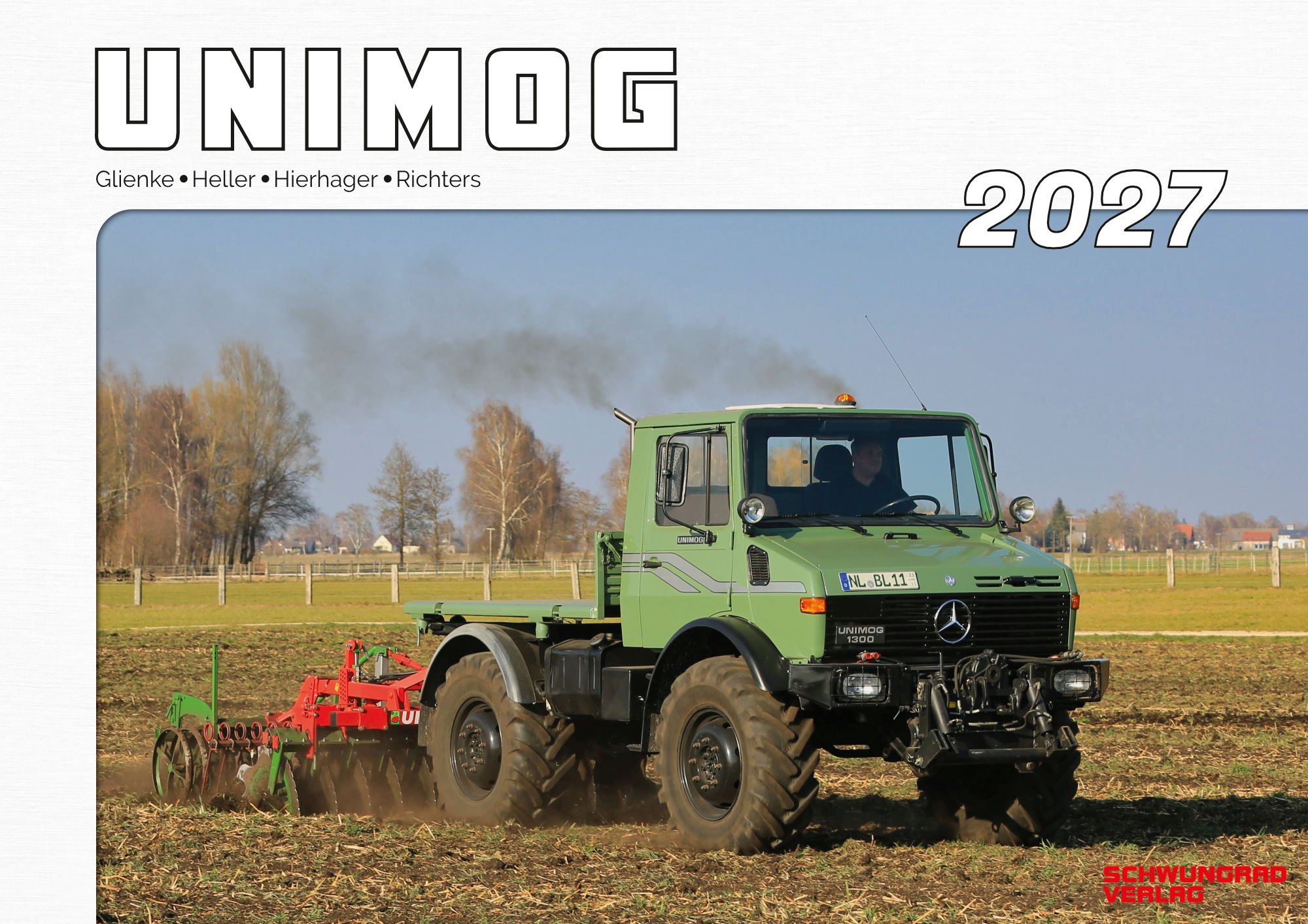 DA76982-1 Artikelname: Unimog Monatskalender 2027 Originalhersteller: Mercedes-BenzUnimog