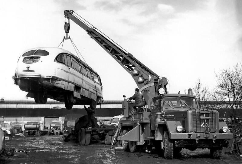 Magirus Kranwagen vom KW 12 bis zum KW 20
