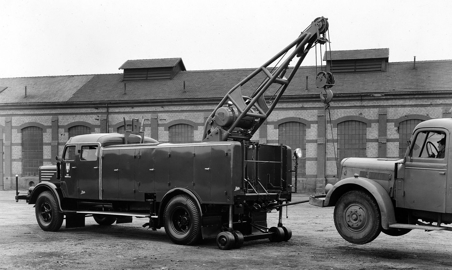 Metz Rüstkranwagen von 1936 bis 1972