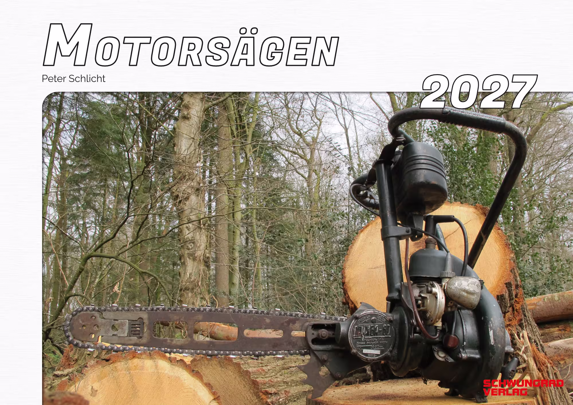 DA76975-1 Artikelname: Motorsägen Monatskalender 2027 Originalhersteller: 
