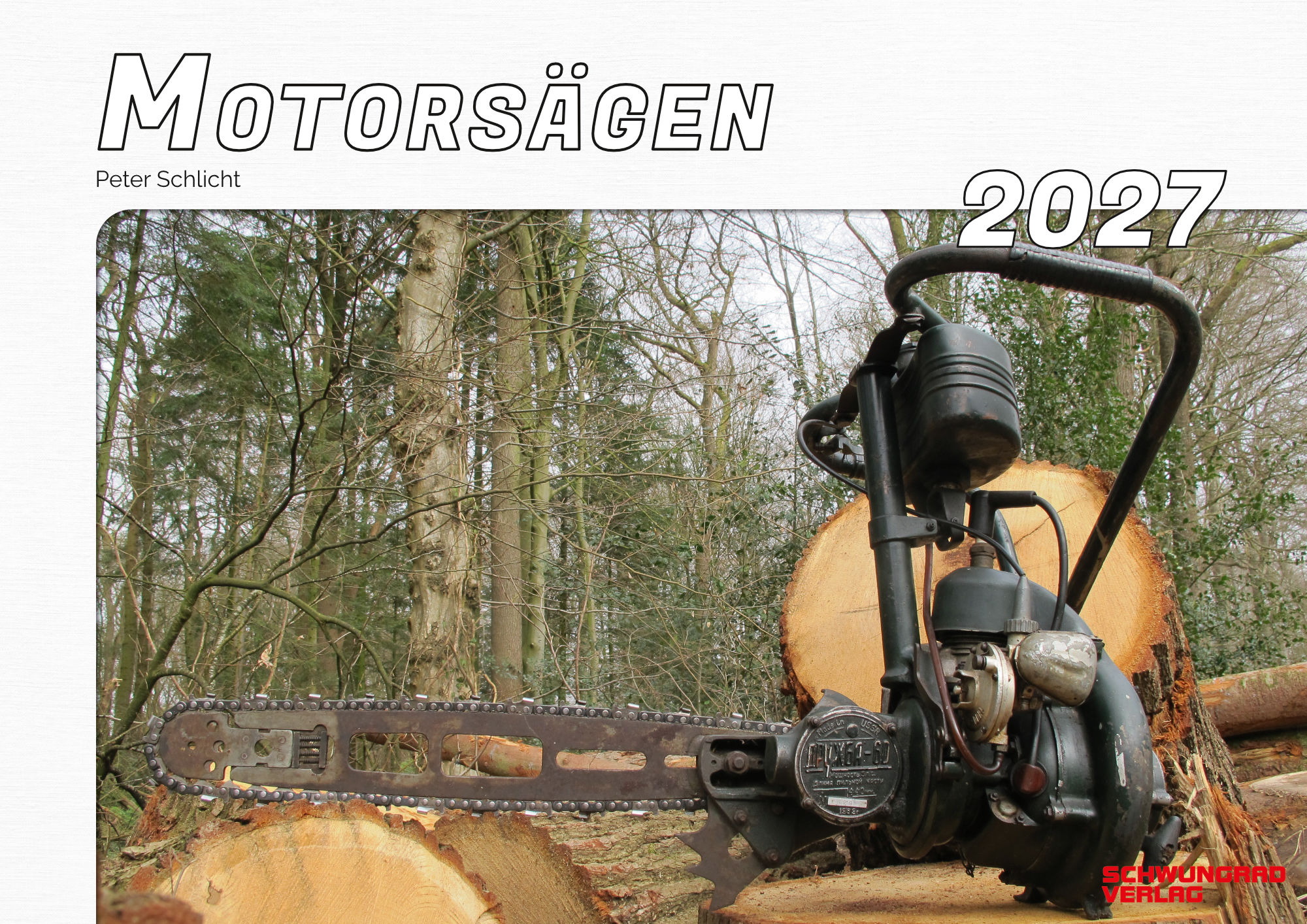DA76975-1 Artikelname: Motorsägen Monatskalender 2027 Originalhersteller: