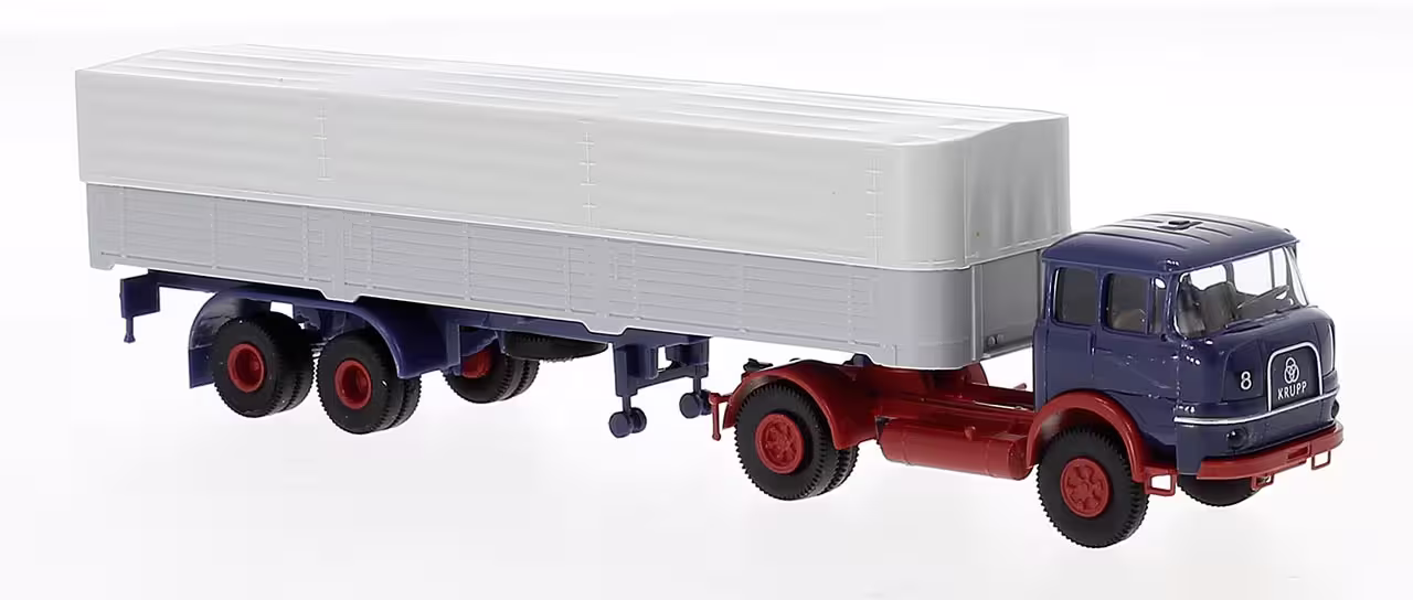 Krupp SF 980 SZ Economy blau/grau Modell von Brekina 1:87 eilbote-onlineshop - Agrarfox