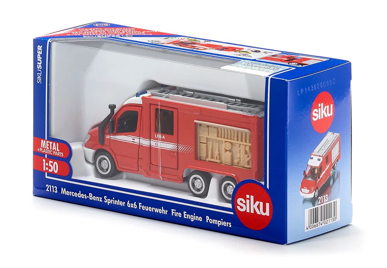 Mercedes-Benz Sprinter 6x6 Feuerwehr Modell von Siku 