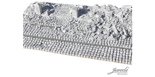 Dioramabox Berlin ca. 32x20cm Modell von Juweela 1:35