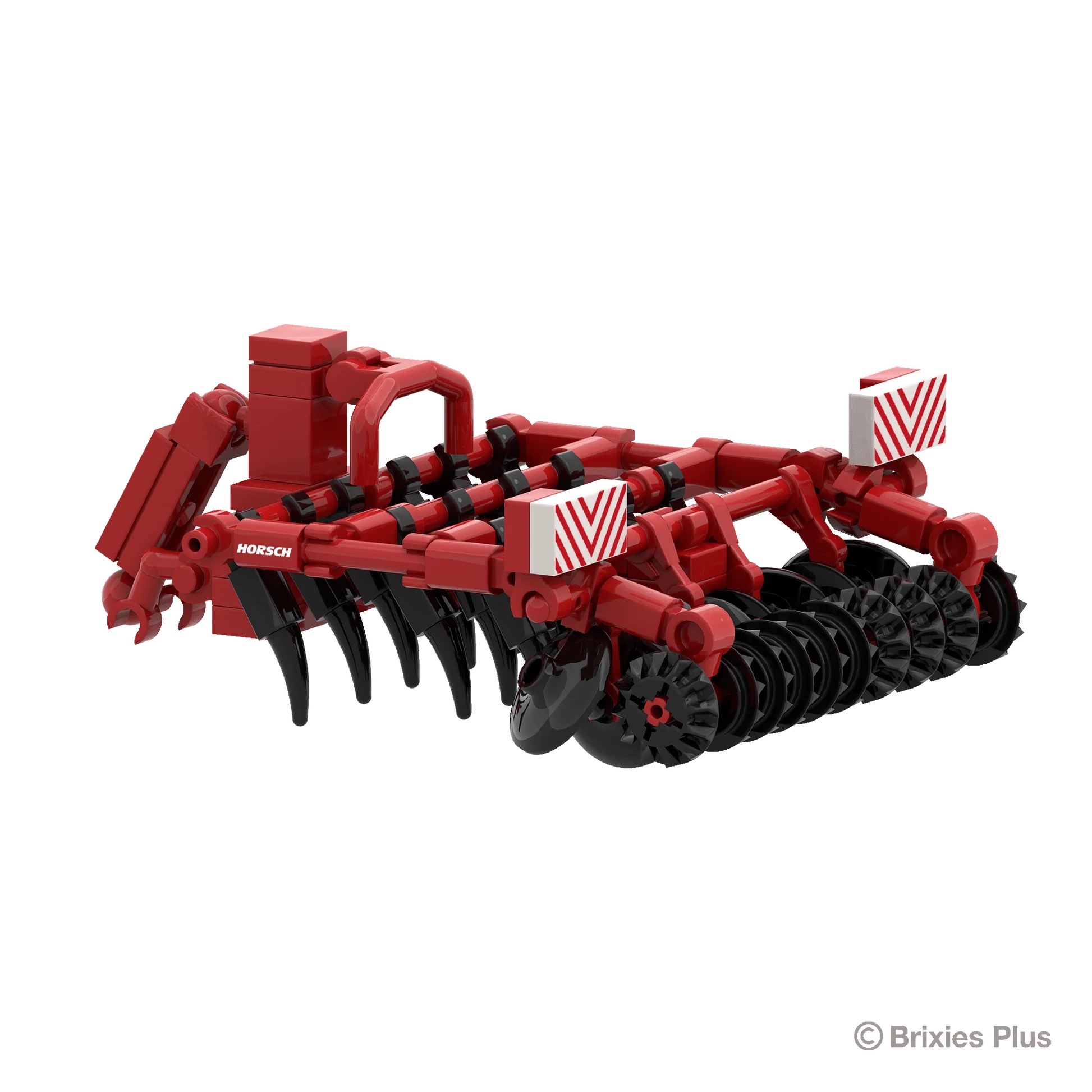 Horsch Terrano BRIXIES Plus Klemmbausteine Modell von Brixies Plus 1:32