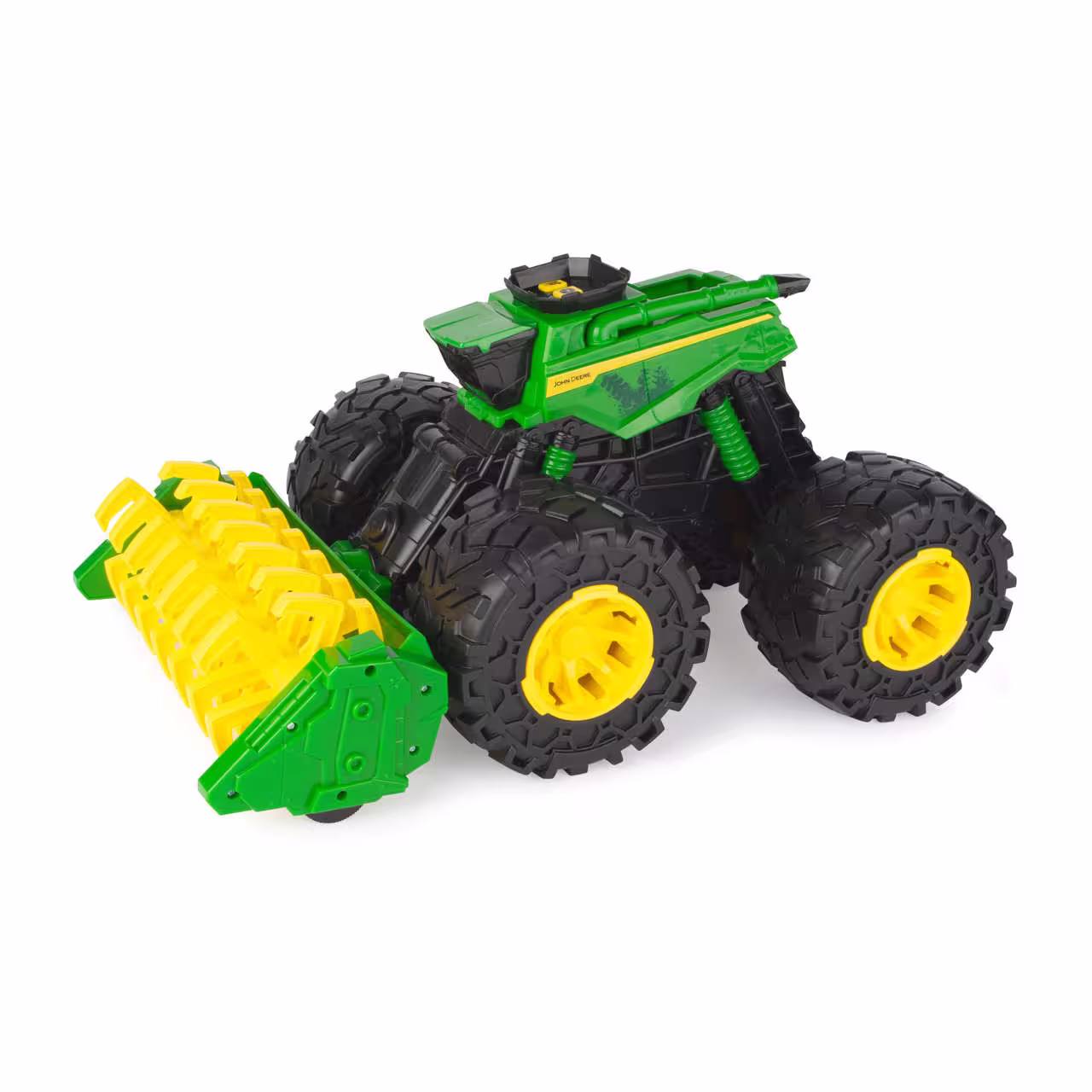 John Deere XXL Mähdrescher vom Modellhersteller Britains und aus der Serie John Deere Monster Treads. Er ist ideal Spielen für Kinder ab 3 Jahren. Inklusive 3x AAA Batterien.-1
