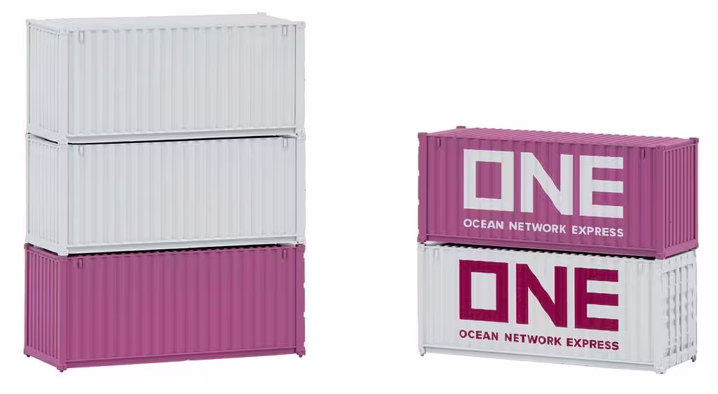 Container 20t ONE Bausatz 5er Set-1