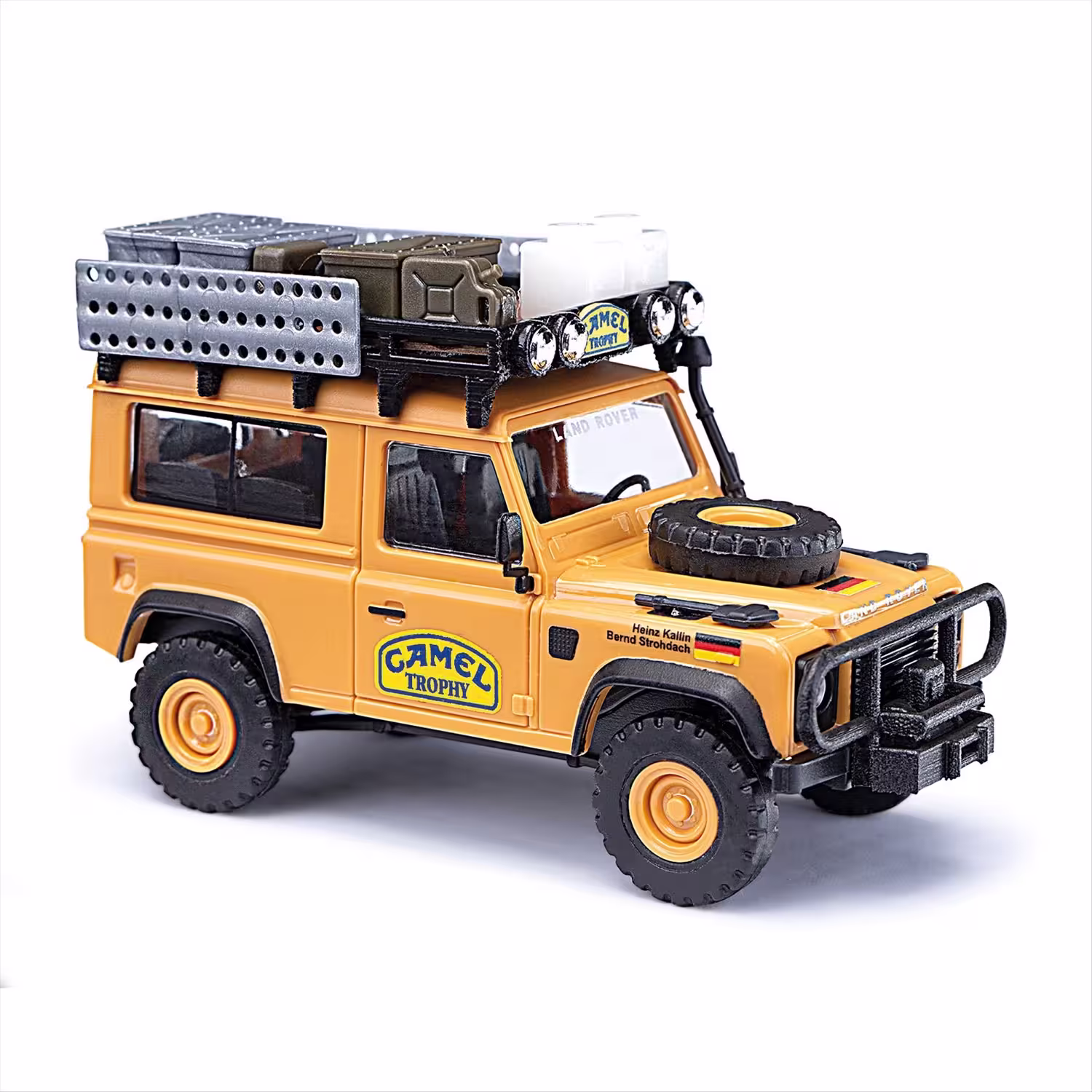 Land Rover Defender 90 Camel Trophy 1985 Deutschland Bj. 1983 Modell von Busch 1:87 eilbote-onlineshop - Agrarfox