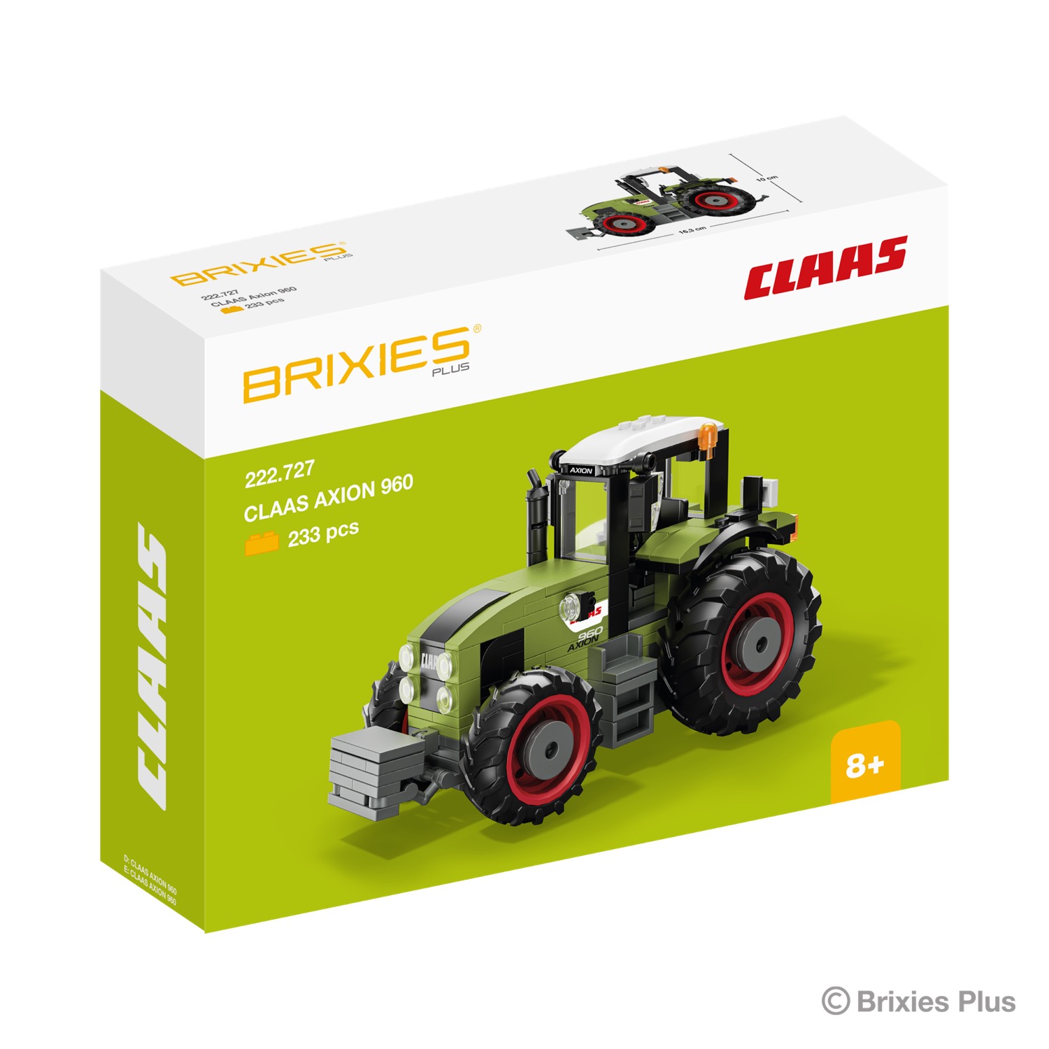Claas Axion 960 Brixies Plus Klemmbausteine