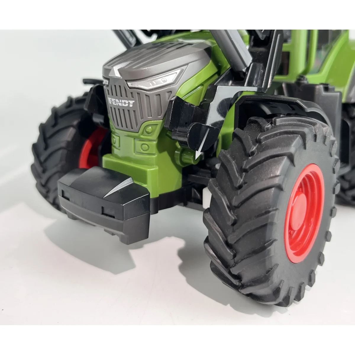 Frontlader mit Gabel inkl. 4 Heuballen für RC-Traktor 1:24S
