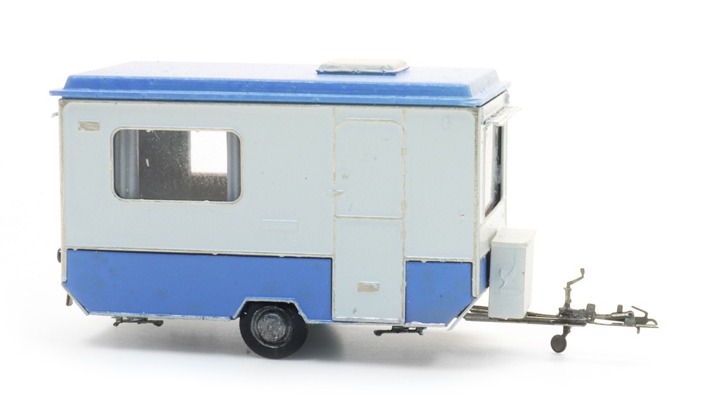 DDR Wohnwagen „Bastei“ reisen Modell von Artitec 1:87