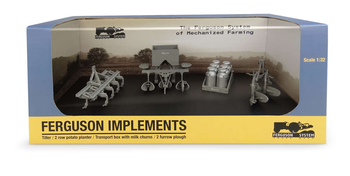 Ferguson 4-teiliges Geräte-Set Modell von Universal Hobbies 1:32