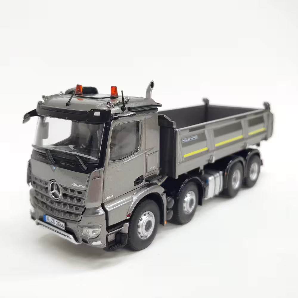 Mercedes Benz Arocs 8x4 Meiler Kipper silbergrau-1