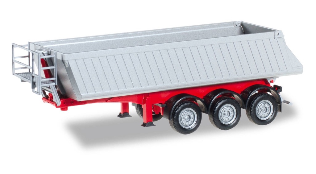 Herpa 307406, Scania, Hauber Schmitz, Kipp-Sattelzug, unbedruckt, für