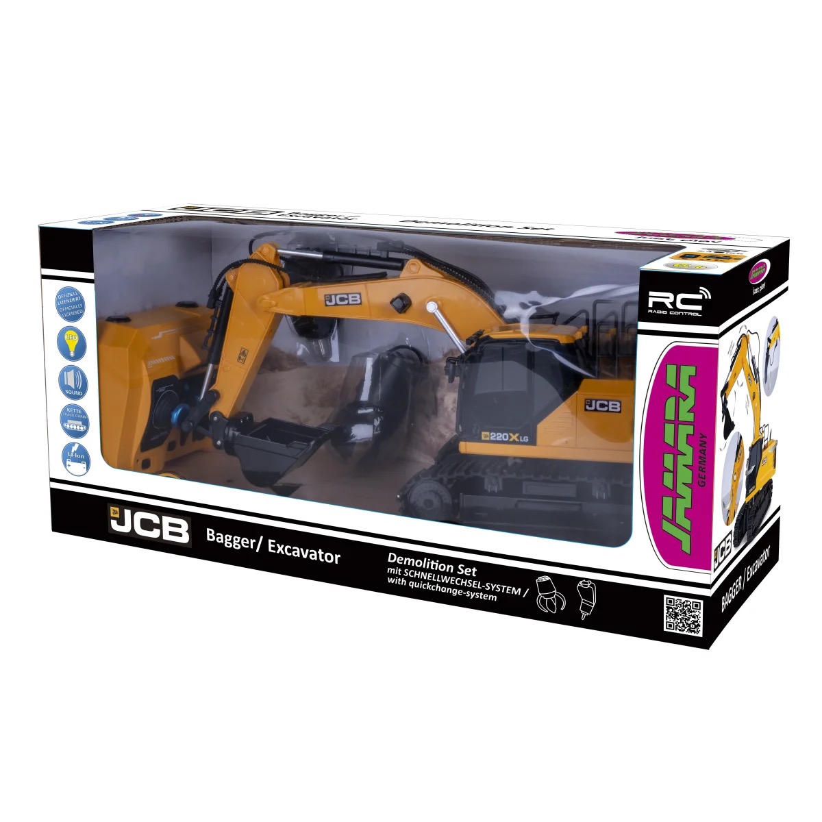 JCB Bagger 2,4 GHz Demolition Set