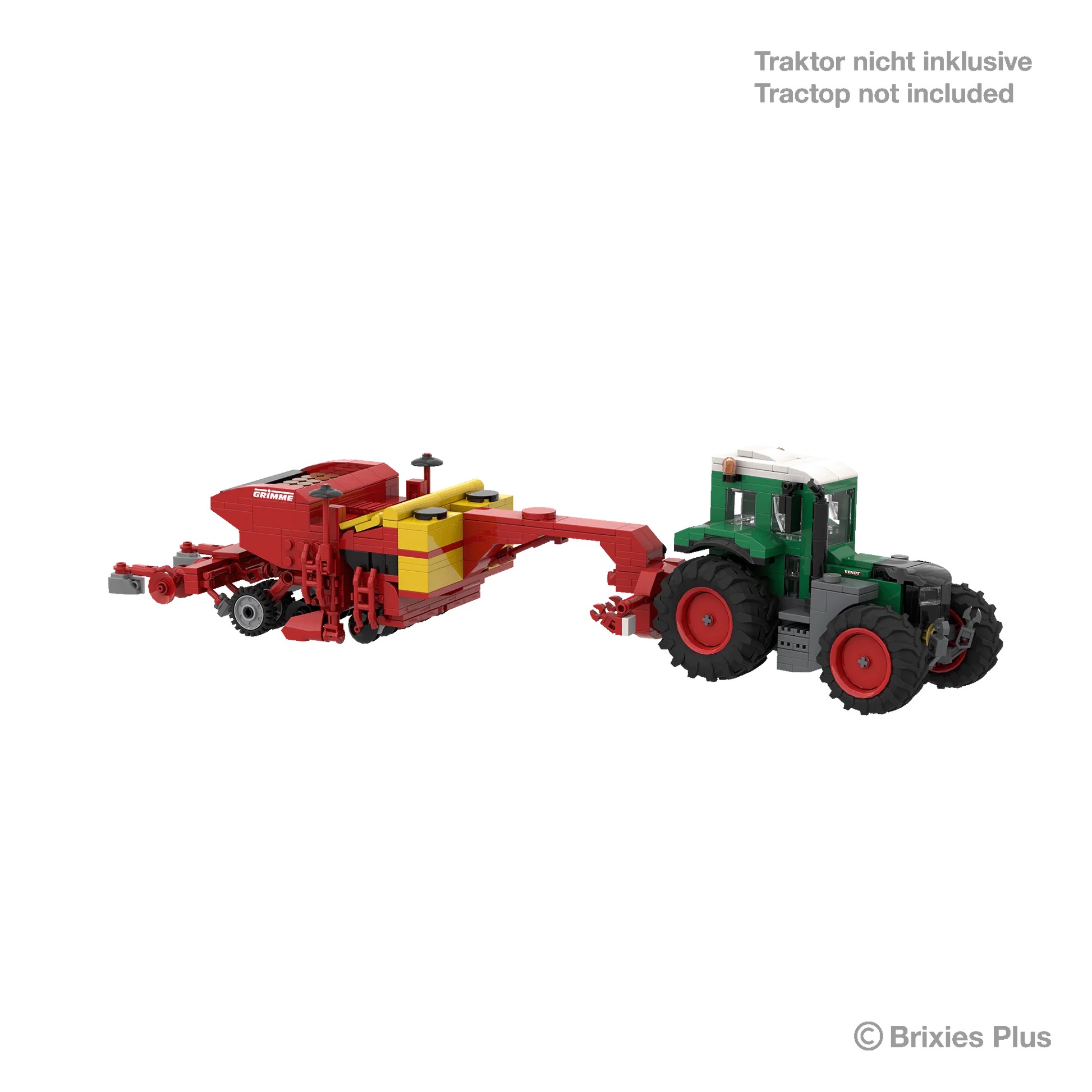 BRIXIES Plus Grimme Legemaschine Prios 440 Modell von Brixies Plus 1:32