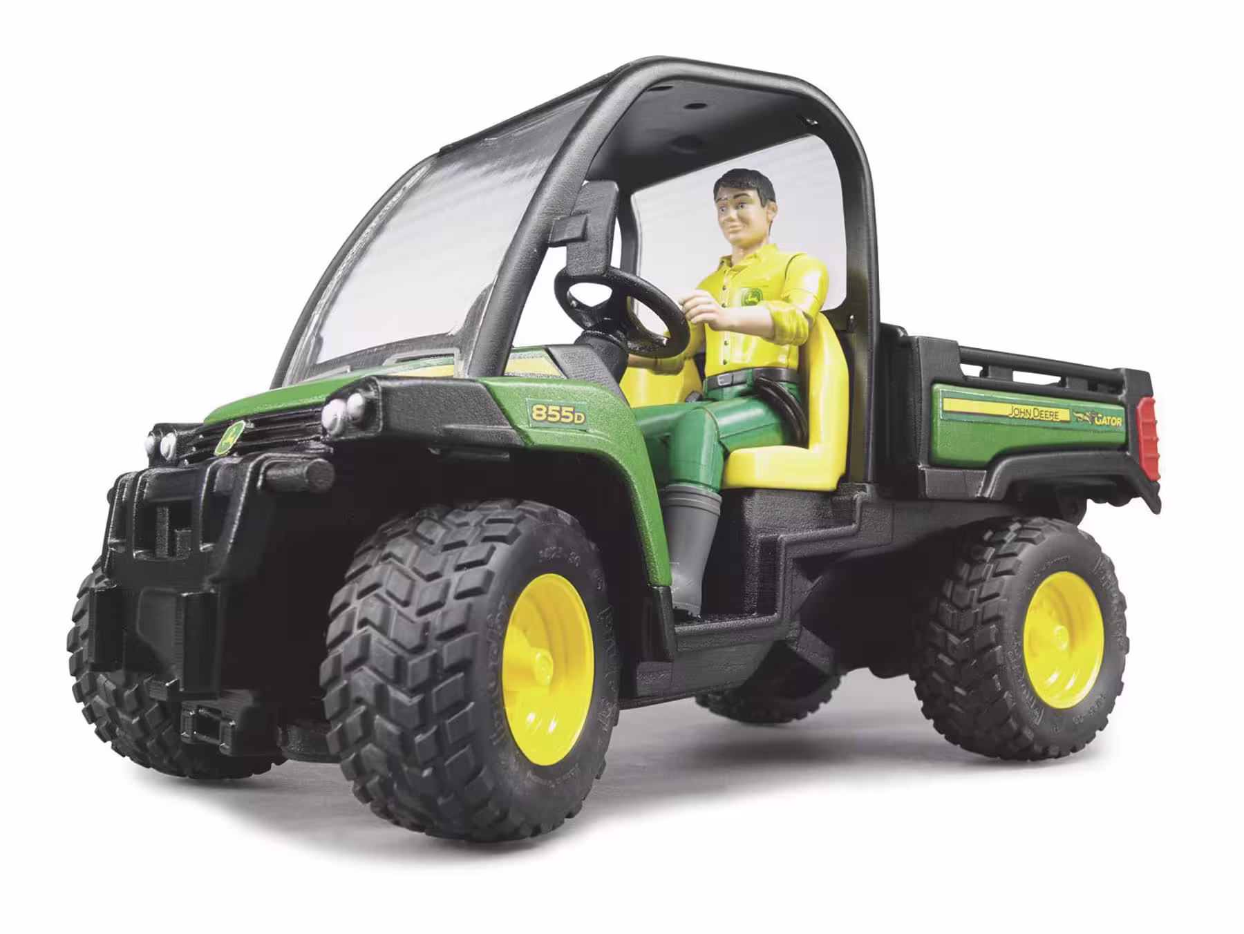 John Deere Gator 855D mit Fahrer Modell von Bruder 1:16 eilbote-onlineshop - Agrarfox