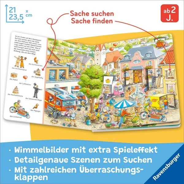 Mein Sachen suchen Wimmelbuch Auf dem Land 