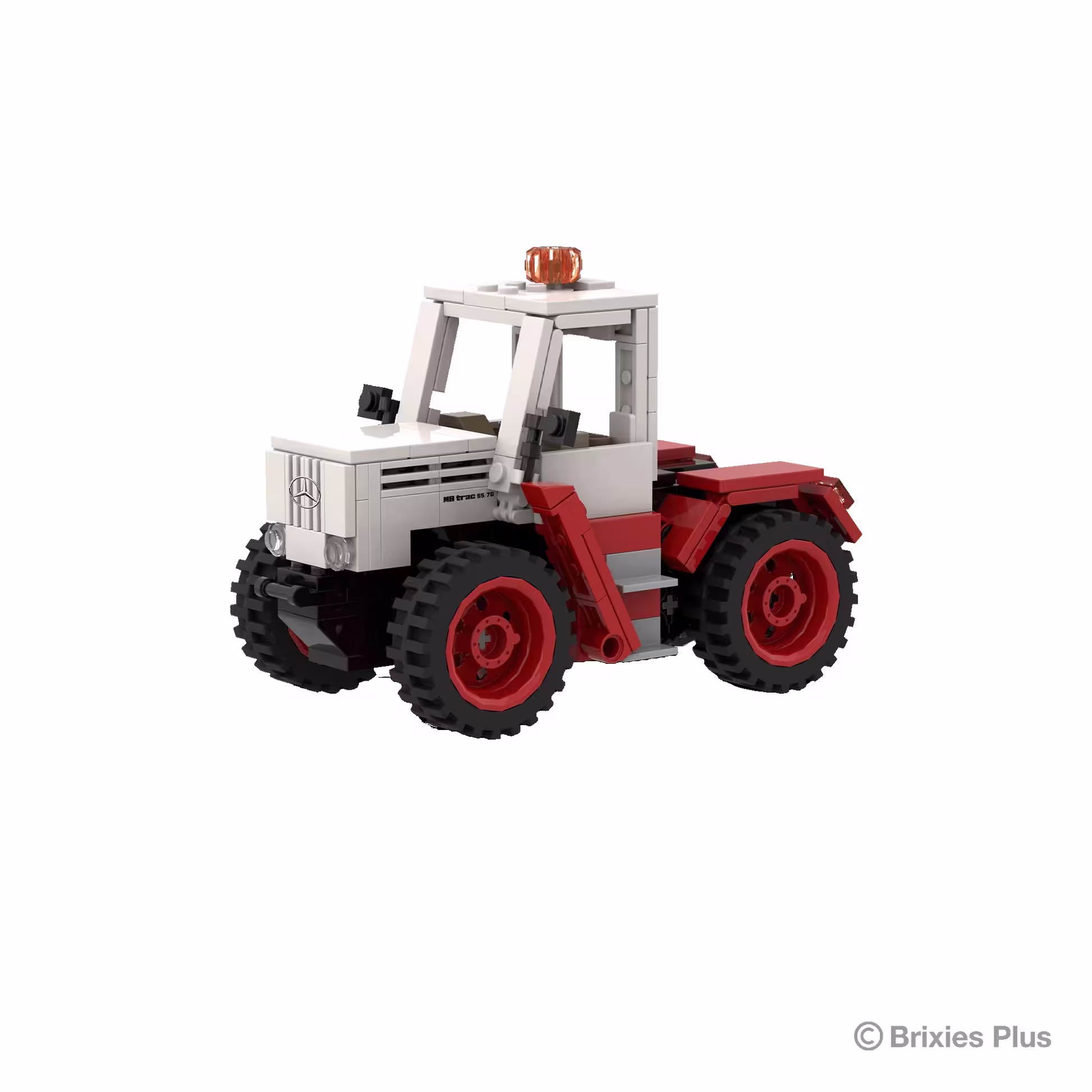 MA76668-1 Artikelname: BRIXIES Plus MB-trac 65/70 Originalhersteller: MB-tracMercedes-Benz von Brixies Plus im Maßstab: 1:30 Hersteller-Nr: 222.835