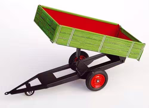 Einachskippanhänger (grün/rot) Modell von Kovap 1:25 eilbote-onlineshop - Agrarfox