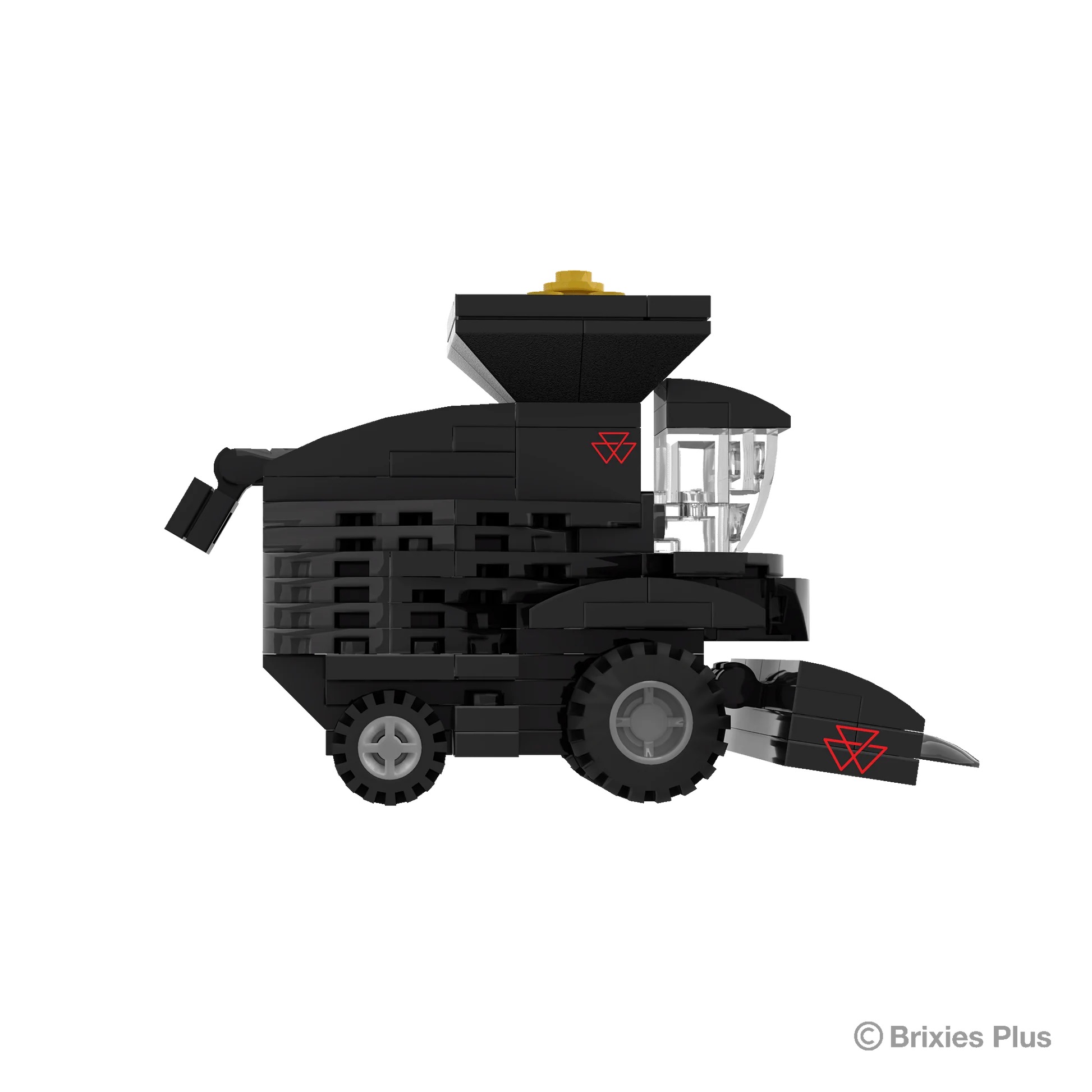 BRIXIES Plus Massey Ferguson Mähdrescher mini Modell von Brixies Plus 1:32