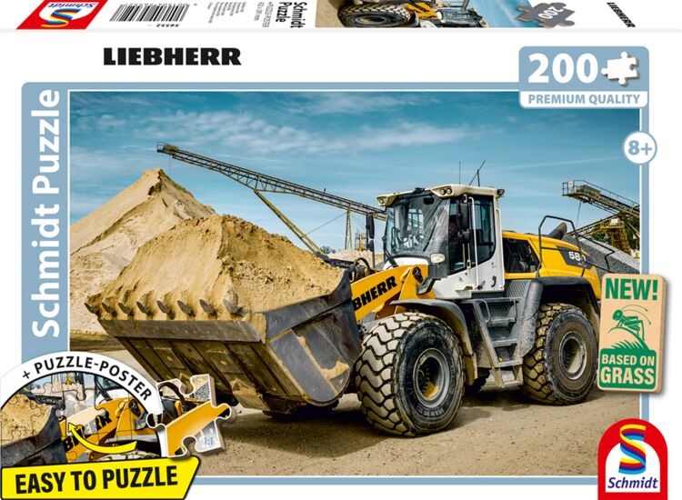 Radlader L580 Puzzle 200 Teile Liebherr