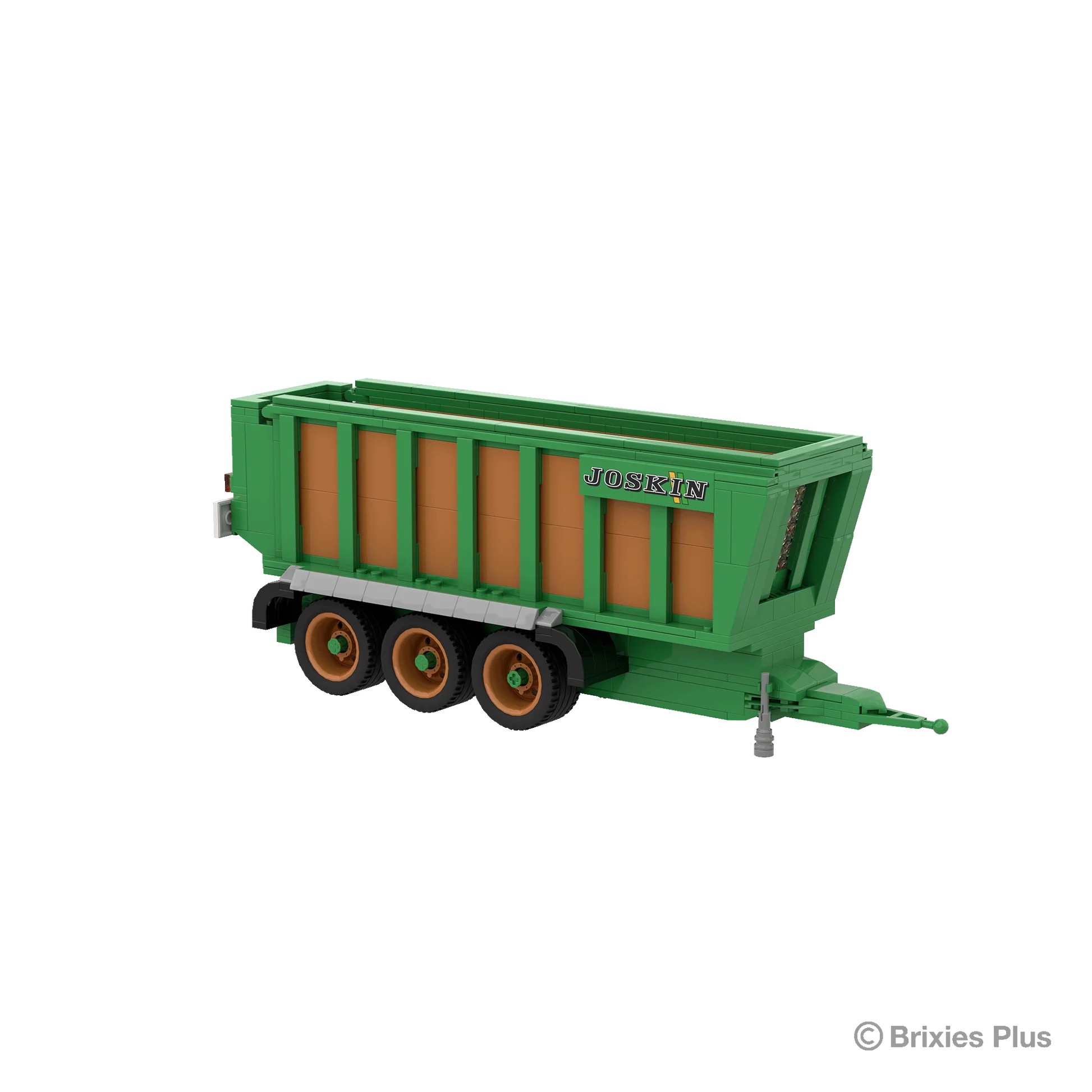 BRIXIES Plus Joskin Drakkar Ladewagen Modell von Brixies Plus 1:32