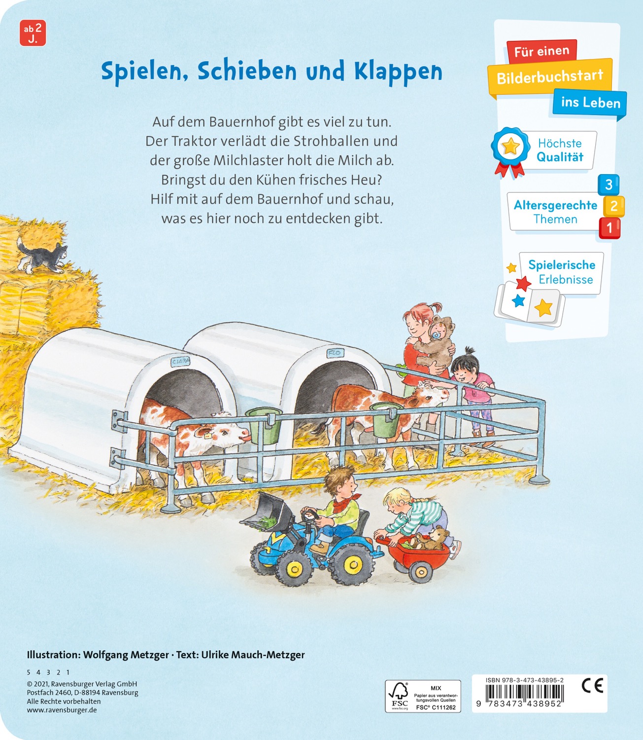 Aufladen Abfahren Auf dem Bauernhof 