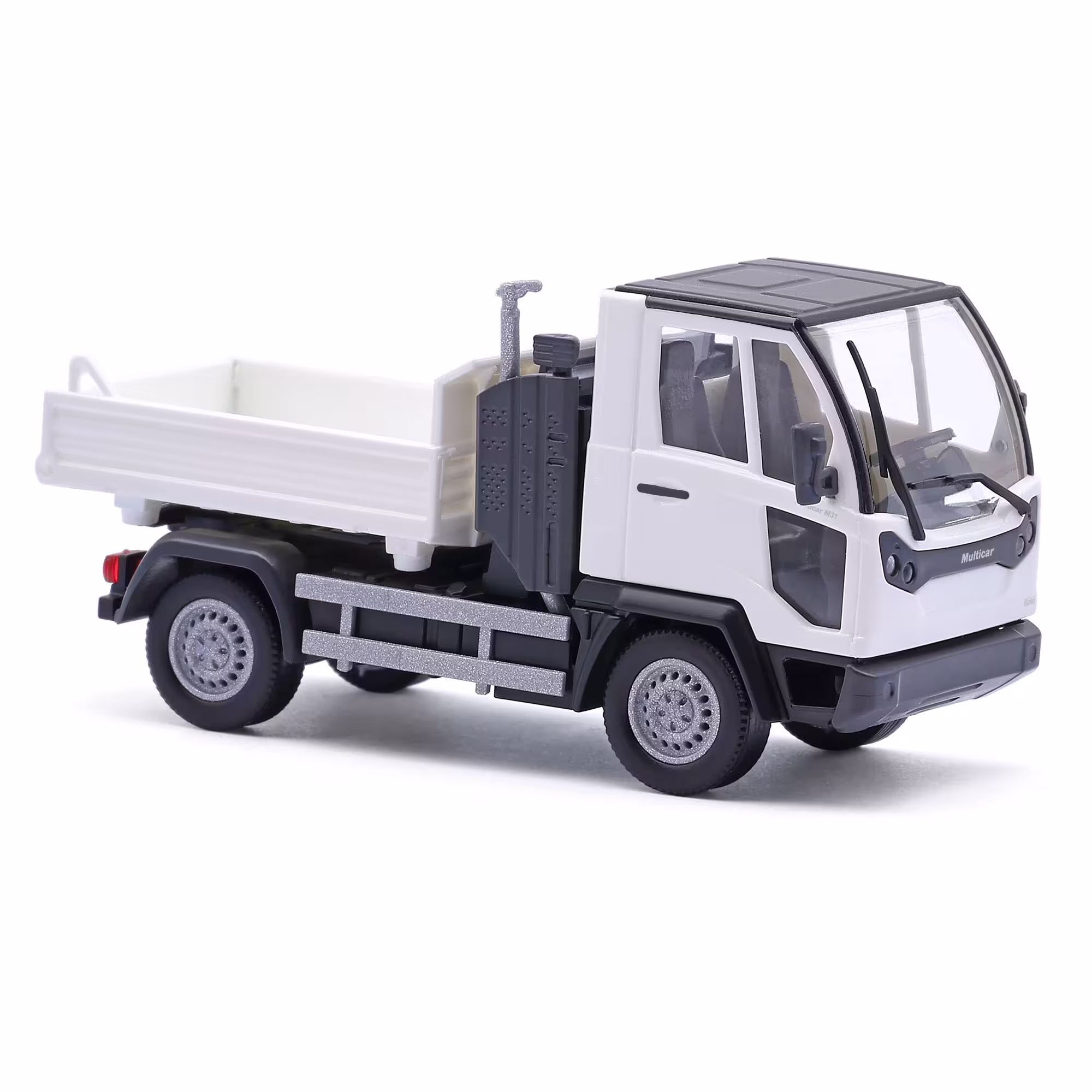 MA76395-1 Artikelname: Multicar M 31, weiß  Originalhersteller: Multicar Modelltyp: M31 von Busch im Maßstab: 1:87 Hersteller-Nr: 54702