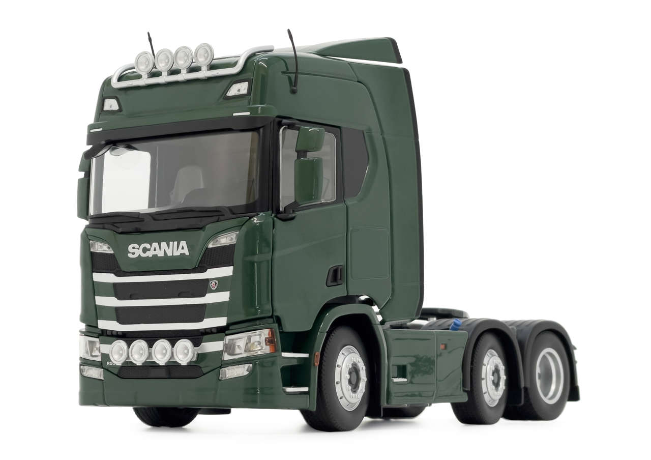 Scania R500 6x2 dunkelgrün Modell von MarGe Models 1:32