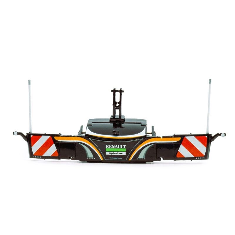 Tractorbumper Sicherheitsfrontgewicht Renault Agriculture Modell von Universal Hobbies 1:32