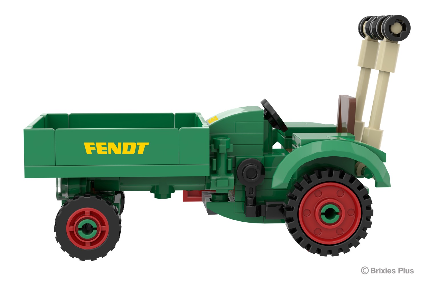 Fendt GT + Zubehör Classic Club Collection Brixies Plus Klemmbausteine