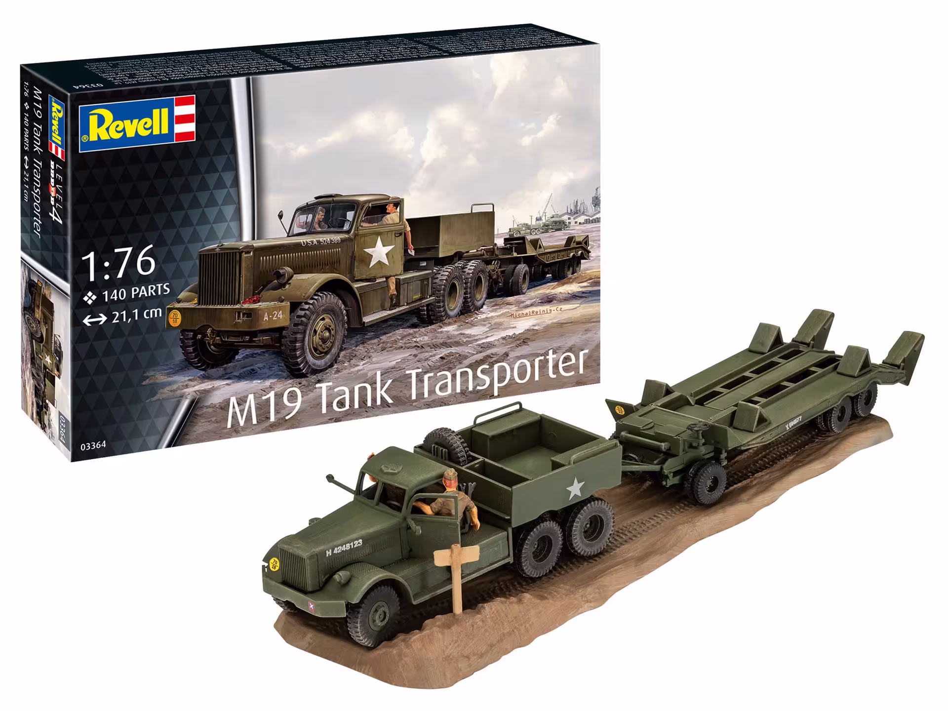 M19 Panzer-Transporter (Bausatz) Modell von Revell 1:72 eilbote-onlineshop - Agrarfox