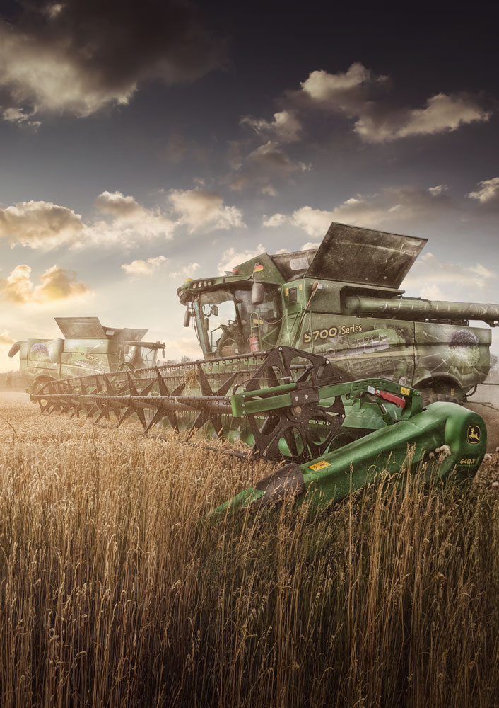 Poster John Deere S790i Mähdrescher