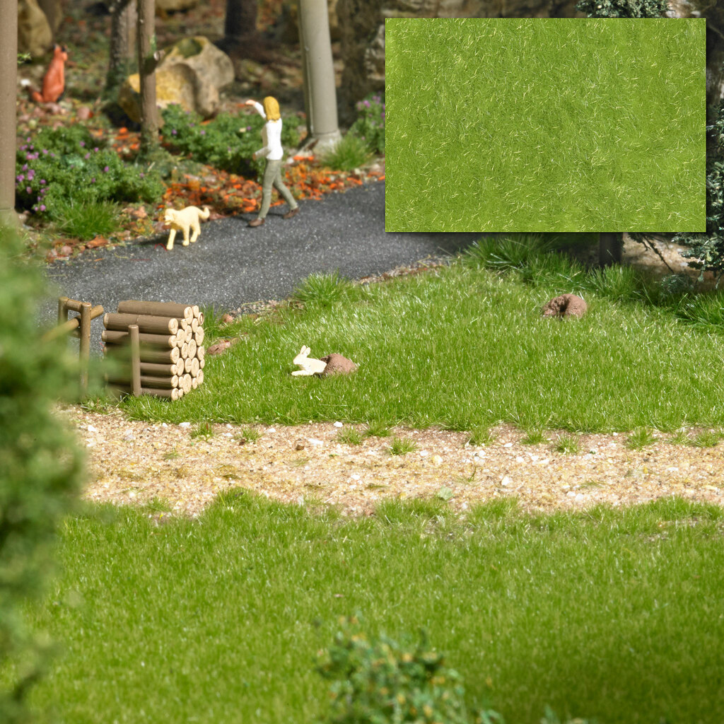 Grasfasern Frühling 2 mm Modell von Busch 1:87