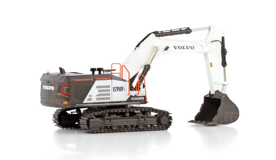 Volvo EC950F Weiß Modell von WSI Models 1:50