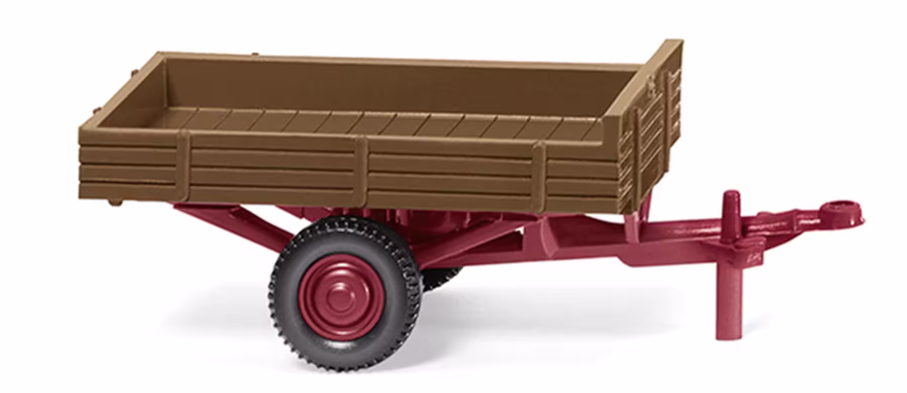 Allgaier Einachsanhänger rehbraun Modell von WIKING 1:87 eilbote-onlineshop - Agrarfox