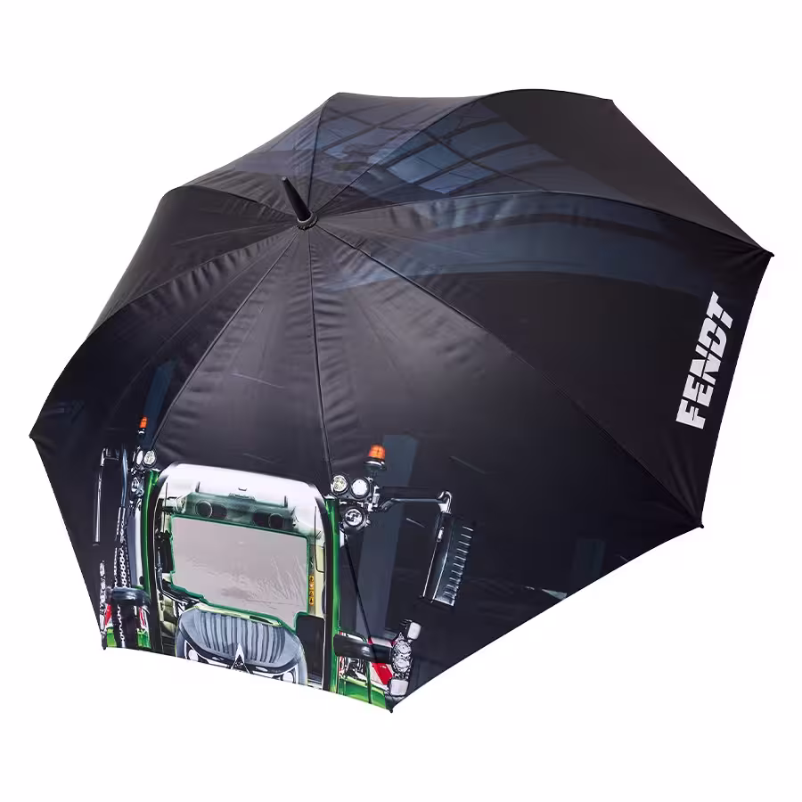 Großer Stockregenschirm mit Sichtfenster "Fendt Gen. 7" eilbote-onlineshop - Agrarfox